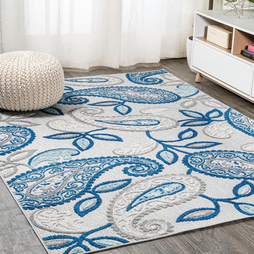 Julien Paisley High-low Indoor/outdoor Area Rug